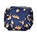 Toiletry Bag Travel Bag,Portable Fashion Drawstring Cosmetic Bag Large Capacity Waterproof Travel Makeup Pouch Magic Bag for Womens Girls,LYDZTION,Fox