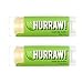 Hurraw! Mint Lip Balm, 2 Pack: Organic, Certified Vegan, Cruelty and Gluten Free. Non-GMO, 100% Natural Ingredients. Bee, Shea, Soy and Palm Free. Made in USA