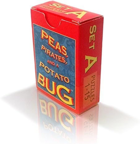 Senntertain Peas, Pirates, and a Potato Bug Card Game - Set A