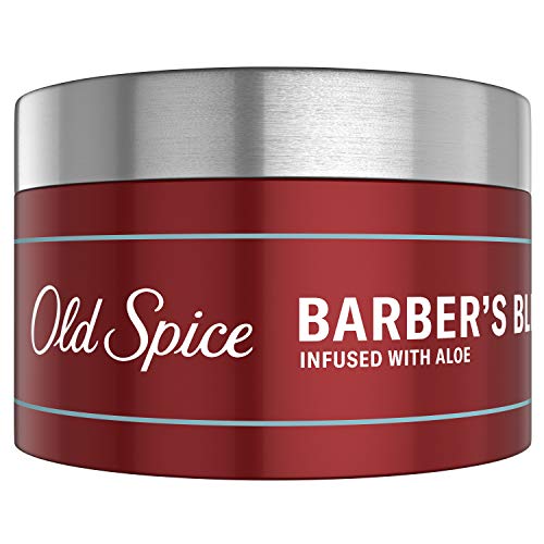 Old Spice Hair Styling Pomade for Men, Medium Hold/No Shine, Barber's