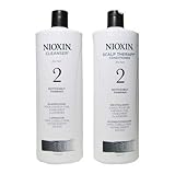 Nioxin System 2 Liter Duo Cleanser & Scalp Therapy Conditioner 33.8 Oz / 1l Each