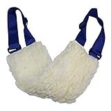 SGT KNOTS Support Harness Pet Sling for Medium Dogs Sheepskin Like Rehabilitation Lift with Adjustable Nylon Straps - for Hip Assist Stability, Injured, Disabled, Arthritis, ACL, Joint Pain