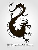 2019 Dragon Monthly Planner: 12 Months Calendar Planner - Pretty Simple Planner For Staying on Track, Self Management & Personal Growth by Tools 4 Success
