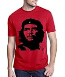 Che Guevara Store Men's Red Tshirt Classic Alberto Korda Image Che T-shirts