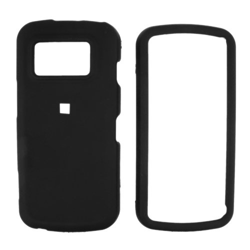 For Nokia N97 Rubberized Hard Cover Case Black