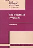 The Bieberbach Conjecture, Kung, Sheng, 0821806556