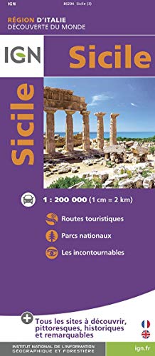 Sicily (French Edition) by Institut Géographique National