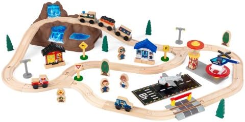 KidKraft Bucket Top Mountain Train Set 
