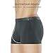 DAVID ARCHY Men's Underwear Ultra Soft Micro Modal Moisture-Wicking Trunks for Men, 4-Pack (M, Dark Gray)