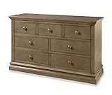 Westwood Design Pine Ridge/Stone Harbor 7 Drawer Double Dresser Chest, Cashew