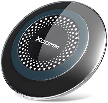 QI Wireless Charger Xcomm Fast Wireless Charging Pad for iPhone X iPhone 8 Plus Samsung Galaxy S7 S8 Note 8 - No AC Adapter