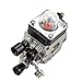 HIPA Carburetor + Spark Plug + Fuel Filter + Air Filter + Primer Bulb for STIHL FS38 FS45 FS45C FS45L FS46 FS46C FS55 FS55C FS55R FS55RC KM55 HL45 String Trimmer