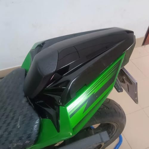Photo 1 of CZLLQXWWCX Ninja 300 EX300 R Rear Seat Cover Cowl Competibe with Ninja300 EX300R 2013 2014 2015 2016 2017 2018 2019 Motorcycle Passenger Pillion Solo Accessories (Black)