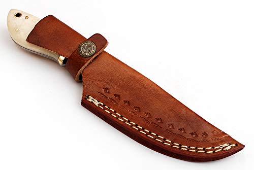 2121 BW/Custom Handmade Damascus Blade Professional Hunting Knife