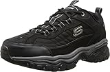 Skechers Sport Men's Energy Downforce Lace-Up Sneaker, Black, 7 M US