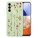 ZTOFERA Floral Case for Samsung Galaxy A54 5G,Clear