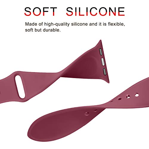 3 ATUP+Compatible+Apple+Silicone+iWatch