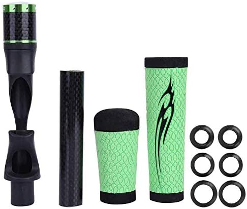 Lzdingli Fishing Tool Set Spinning Fishing Rod Handle Soft ACS PU Rod Building Grip With Reel Seat For DIY Fishing Rod Building Toolkit for Fishing Enthusiast