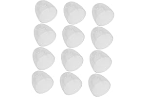 OFFSCH 12pcs Leakproof Wide Mouth Bottle Caps Replacement for Plastic Screw Lids with Dustproof Design