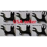 Bike Disc brake bracket frame adaptor bicycle REG / BIG / XL 3 sizes for 140mm /160mm /180mm disc brake rotor