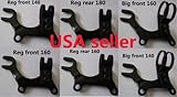 Bike Disc brake bracket frame adaptor bicycle REG / BIG / XL 3 sizes for 140mm /160mm /180mm disc brake rotor (BIG 1.0-1.3 inch for front 160mm rotor)