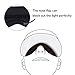 Kimkoo Silk Sleep Mask-Block Out Light Perfectly,Eye Mask for Sleeping for Women and Men,Soft and Adjustable Sleep Masks,Blindfold Black