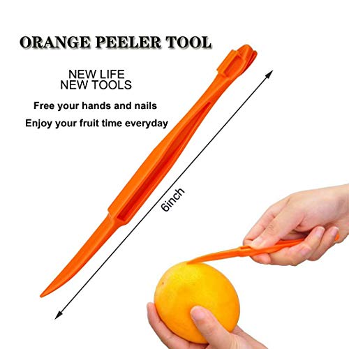 Orange Peeler Tools Citrus Peel Cutter Plastic Easy Fruit Vegetable