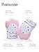 Baby Teething Mitten Self Soothing Teething Mitt, Teething Pain Relief, Smile Teether Toy, Unisex Babies Teething Glove (1 Pair of Pink)