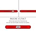 iPhone 7 Case, COOLQO Ultra-Thin Full Body Coverage Hard Plastic Matte Finish [Tempered Glass Screen Protector] 360 All Round Shockproof Hybrid Cover Skin for Apple iPhone 7 4.7 Inch (Red)