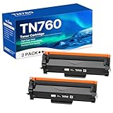 TN760 Toner Cartridges Replacement Compatible for
