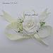 Arlai Wrist Corsage Wristband Roses Wrist Corsage for Prom, Party, Wedding Beige