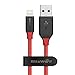 Apple MFi Certified Lightning to USB Charger Braided Cable BlitzWolf 6ft Data Charging Cord Connector for iPhone 8 / 7 / 7 Plus/ 6s / 6s Plus / 6 / 5 /5s/ 5c,iPad Air, iPad Pro, iPad mini, iPod