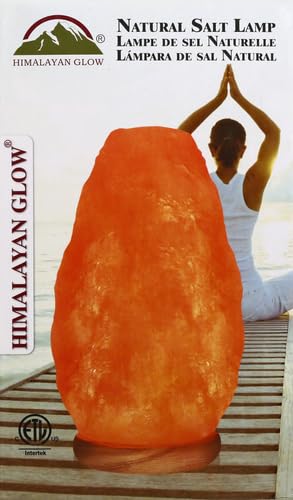 HIMALAYAN GLOW SALT LAMP WITH DIMMER SWITCH 5-7 LBS