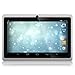 ProntoTec Axius Series Q9S 7 Inch Quad Core Allwinner A33 Cortex A7 Android 4.4 KitKat Tablet PC, 1024 x 600 Pixels, 8GB ROM, Dual Camera, G-Sensor, Google Play Pre-loaded -White