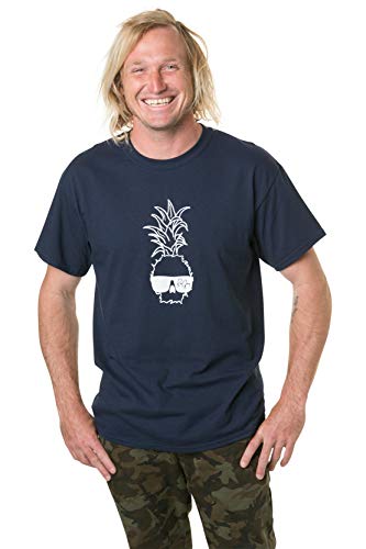 Ben Gravy Big Pineapple S/S Tee - Navy - Thumbnail 2