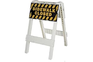 CORTINA SAFETY PRODUCTS Cortina - 13-01-010SCG 97-02-019 Sidewalk Closed Panel for Plastx Type I barricade.