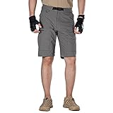 FREE SOLDIER Men’s Cargo Shorts Breathable Lightweight Quick Dry Hiking Tactical Shorts Nylon Spandex