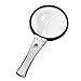 Neon 10X 20X Bifocal Double Lens Handheld 90mm Illuminated Magnifier Magnifying Glass Loupe with 2 LED Lights