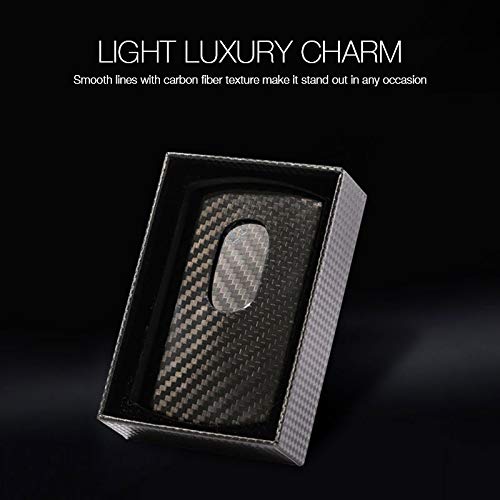 Genuine Carbon Fiber Business Card Case Holder Credit Card Holder Minimalist Wallet