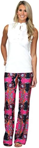 Tucker Wide Leg Palazzo Pant in Take Me Dancing Pink (S)