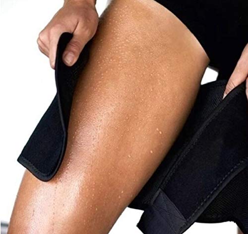 Leg Shaper Sauna Sweat Thigh Trimmers Calories Off Warmer Slender Slimming Legs Fat Thermo Neoprene Compress Belt Face Lift Tool by AdvancedShop
