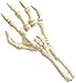 Design Toscano Skeleton Hand of Destiny Sculptural Bottle Opener, Single, Faux Bone Finish Twin