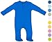 Baby Bodysuit Footie Organic Cotton - Sleep n Play with Gloved Sleeve