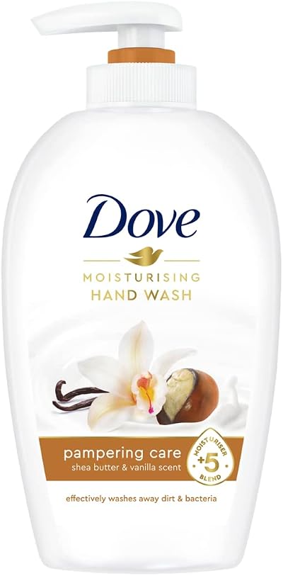 Dove Liquid Shea Butter Handwash Vanilla 250ml - Moisturising Soap
