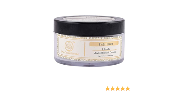 khadi blemish cream