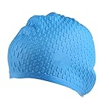Winbuyer Elastomeric Silicone Swimming Cap Waterproof For Women With Long Hair