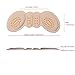 FonsBleaudy Heel Cushion snugs Inserts Shoe Pads for Loose Shoes Too Big Inserts Grips Liners Heel Blister Protectors for Women Men (2 Thin 1 Thick)