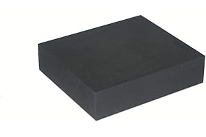 FY-STORE Graphite Ingot EDM Graphite Plate Smooth Polished Surface(70MMx80MMx20MM)