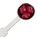 Sealing Wax Beads Set, Yoption 120 Pieces Wine Red Star Shape Seal Wax Kit with 1 Wax Melting Spoon and 2 Candles for Wax Seal Stamp (Wine Red)