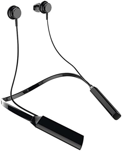Bluetooth Headphones Neckband Wireless Stereo Earbuds with Magnetic Sports Headsets Noise Cancelling Earphones for iPhone X 8 Plus 7 Plus Samsung S9 S8 S7 Note 8 LG G6 G5 V30 V20 Huawei (Black)